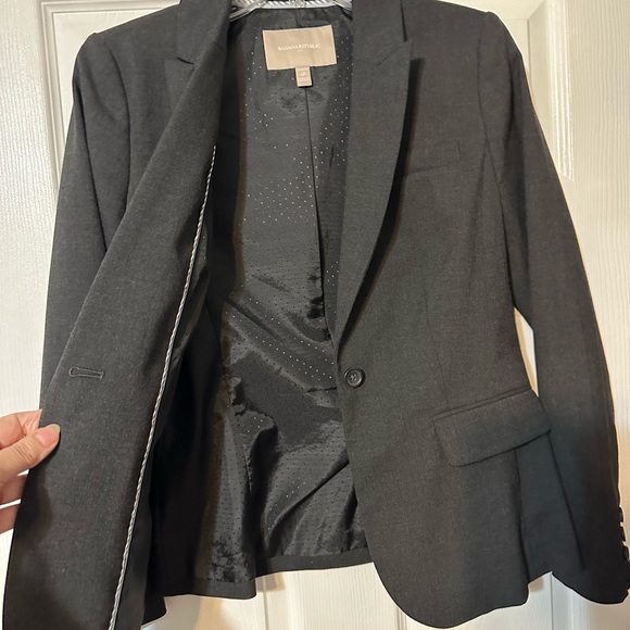 Banana Republic Petite Single Button Front Career Blazer - Picture 8 of 16